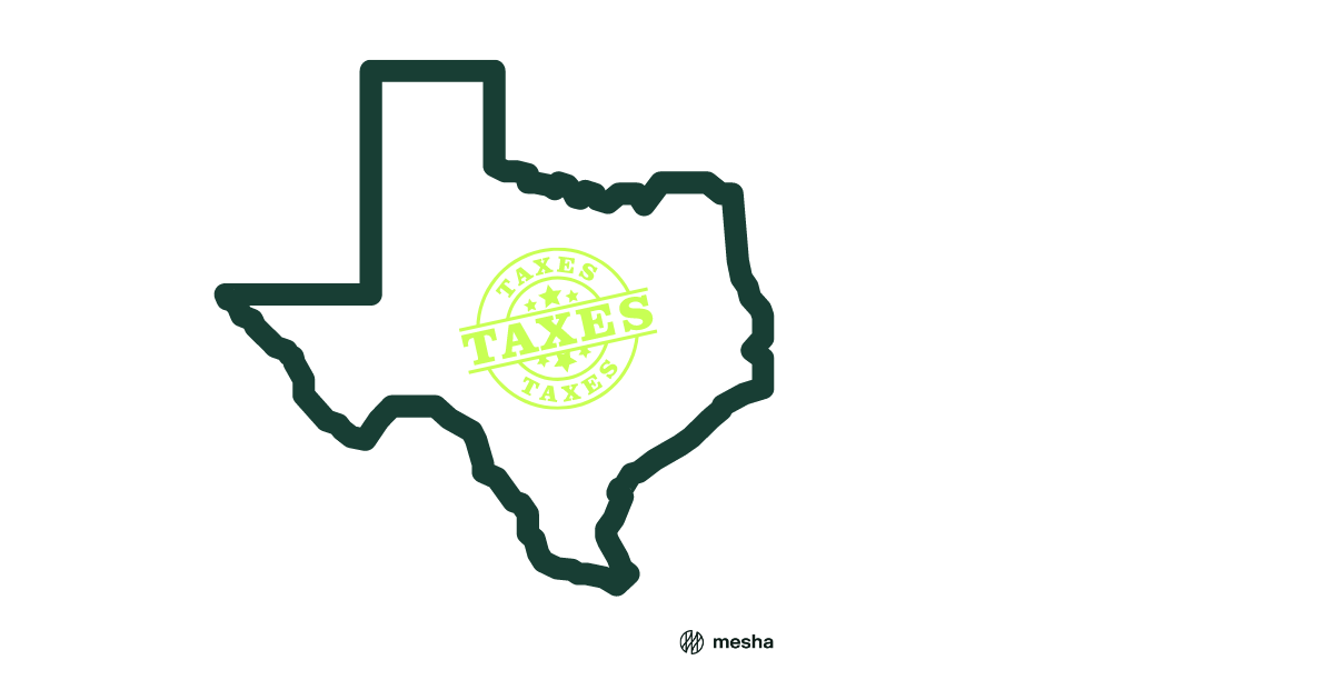 How is Texas unique in its tax policy