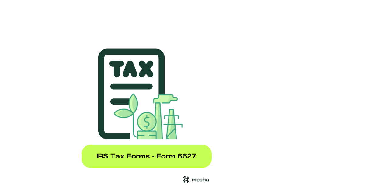 IRS Tax Forms - Form 6627