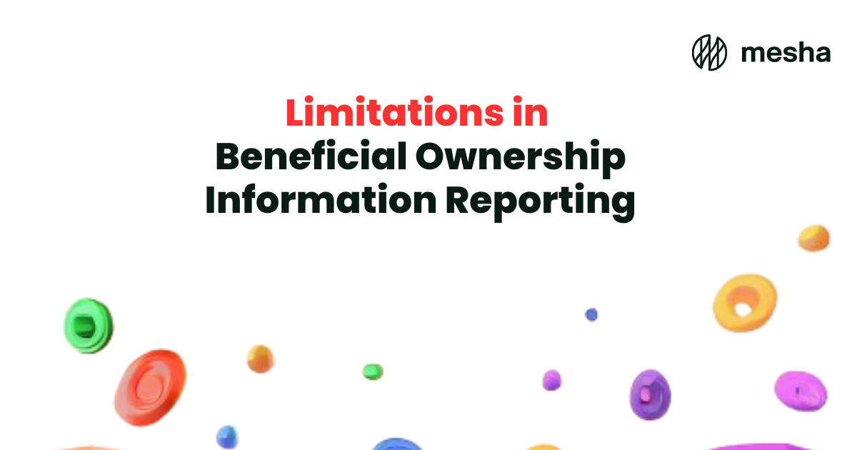 Limitations in Beneficial Ownership Information Reporting